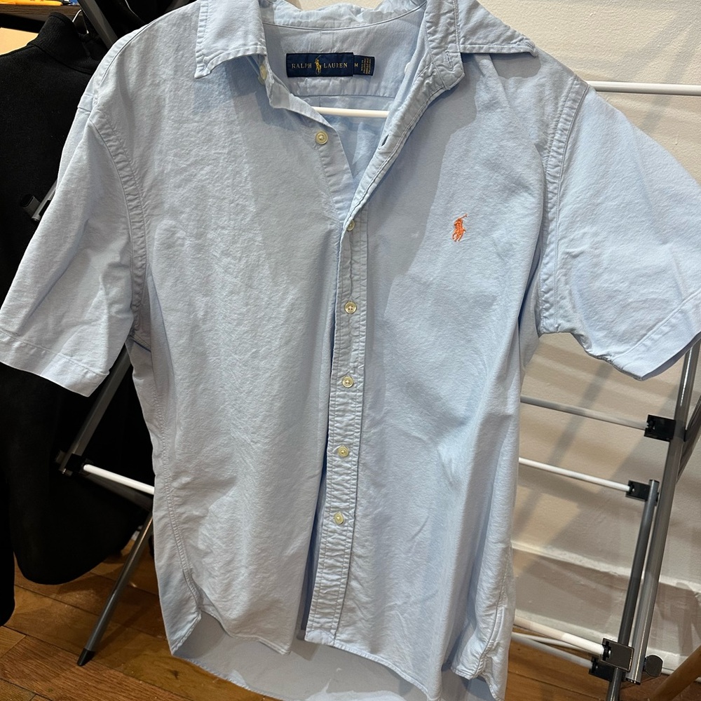 VINTAGE POLO RALPH LAUREN OXFORD – ORANGE PONY